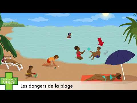 Les dangers de la plage