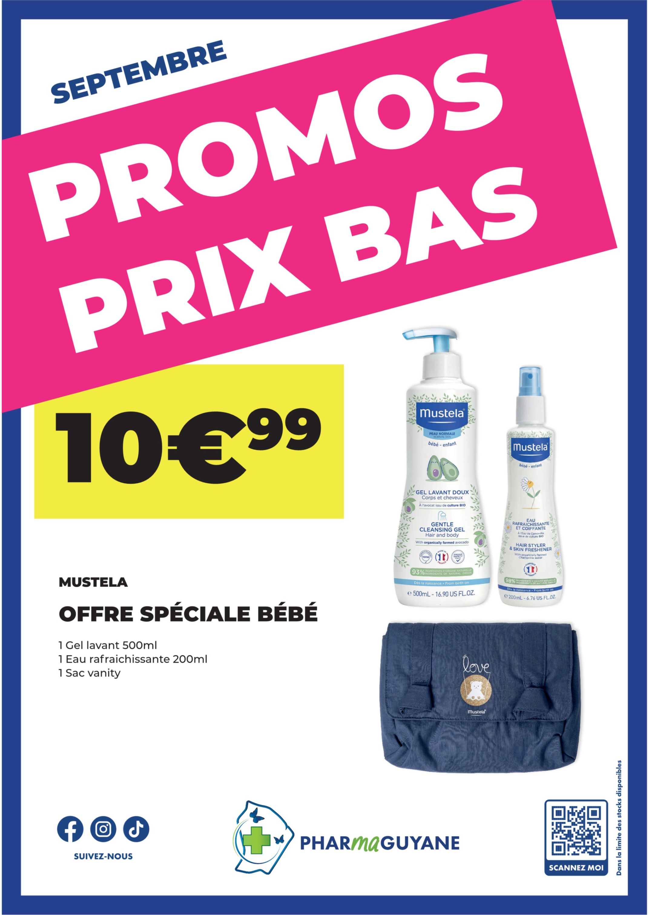 MUSTELA Offre spéciale bébé