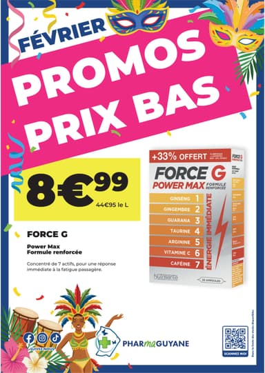 FORCE G Power Max Formule renforcée