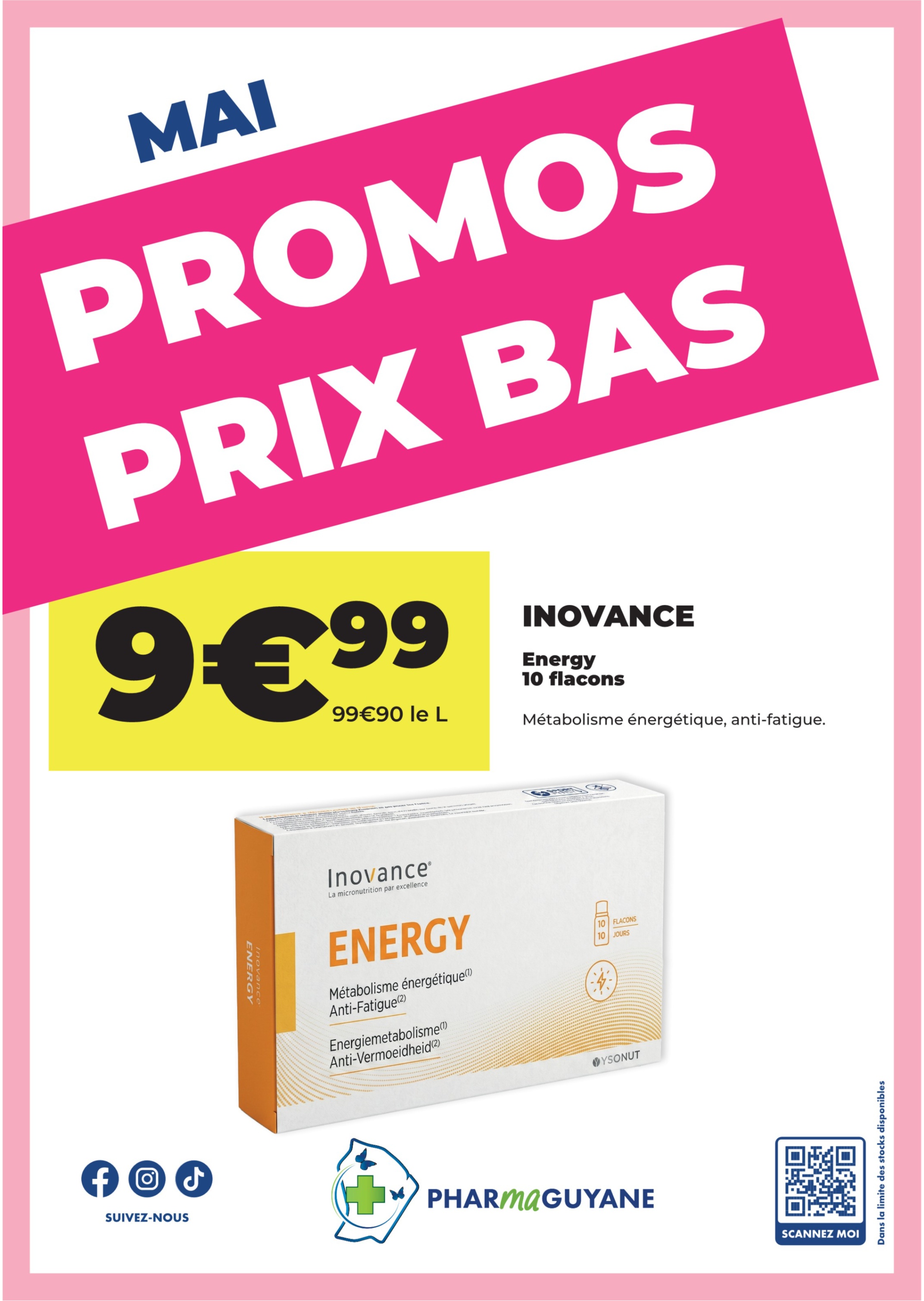 INOVANCE Energy 10 flacons