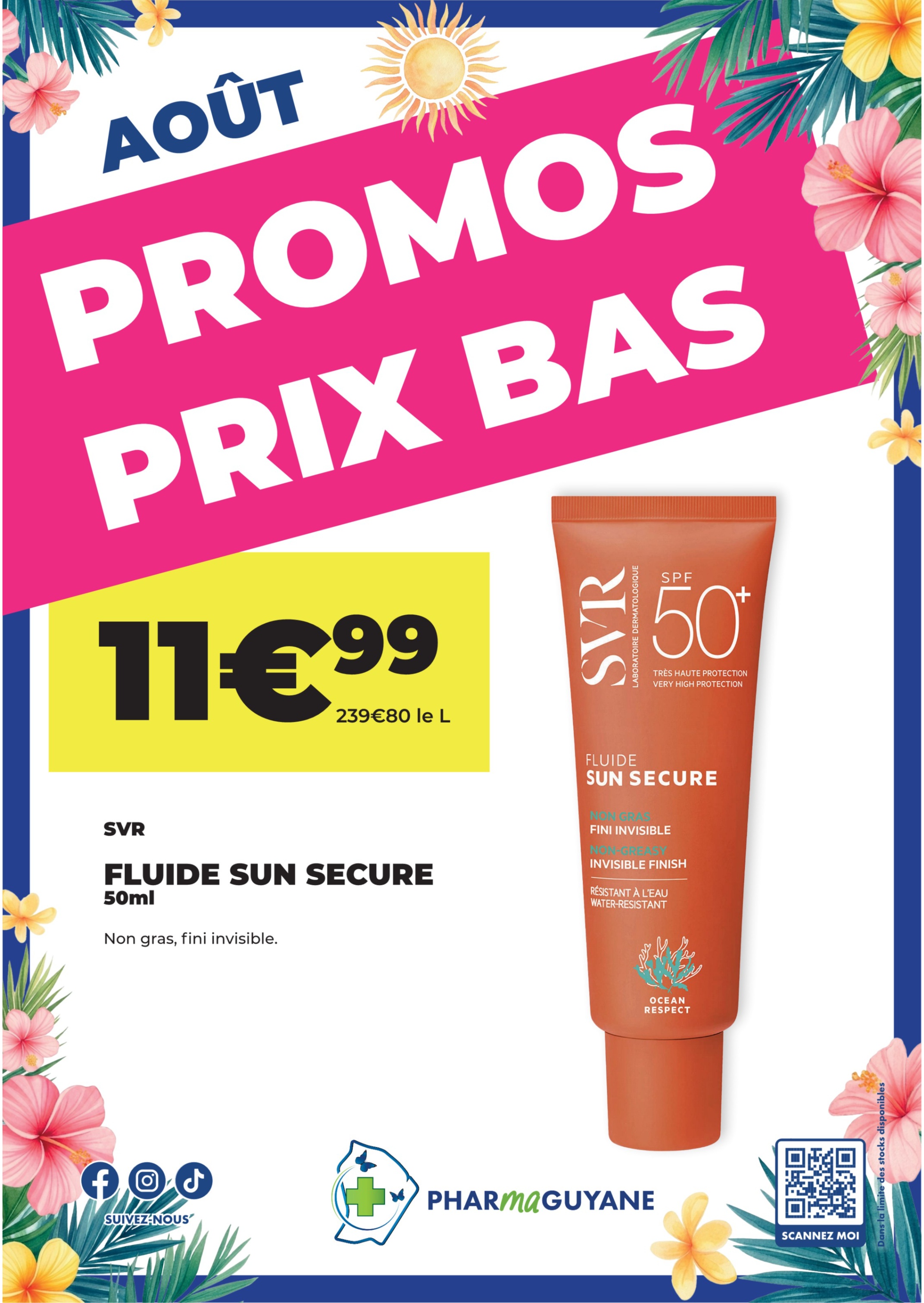 SVR Fluide Sun Secure 50ml